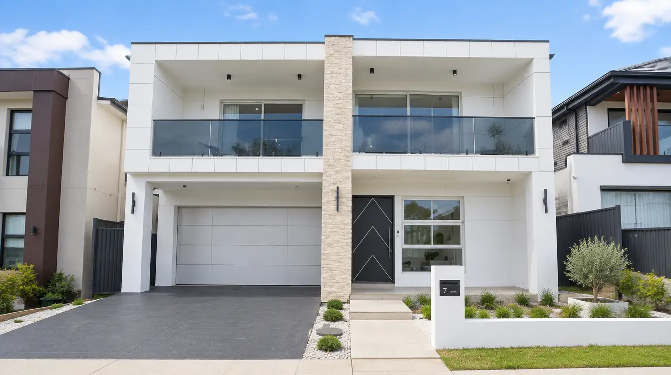 Completed custom home by JB Prime Homes