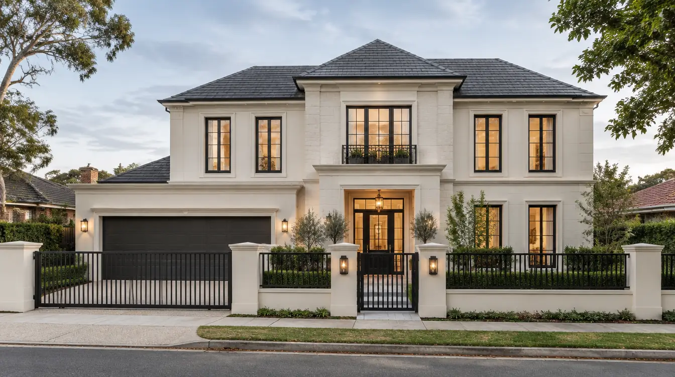 Completed custom home by JB Prime Homes